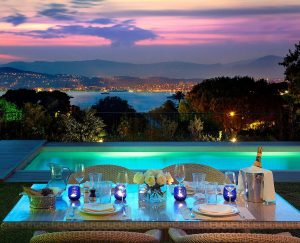 france hotel du cap eden roc evening