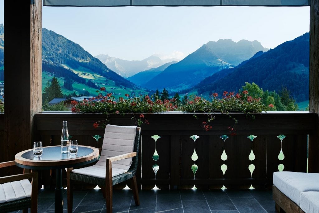 The Alpina Gstaad Deluxe Suite