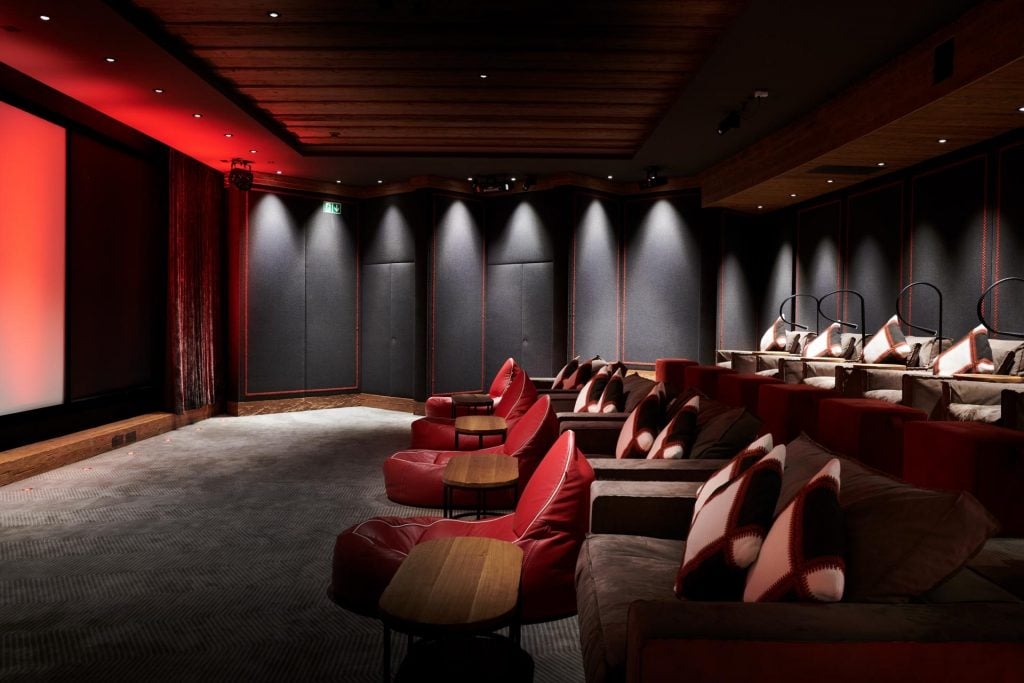 The Alpina Gstaad Cinema