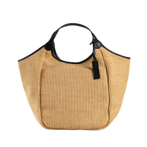 Ibiza raffia beach bag