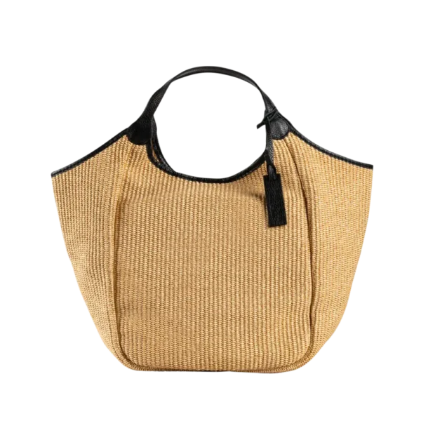 Ibiza raffia beach bag
