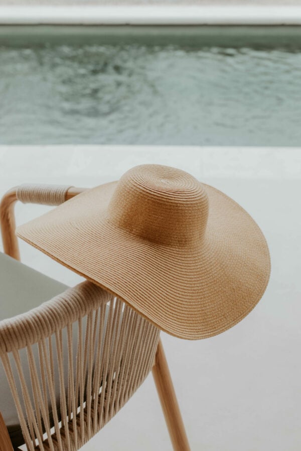 St. Barth hat straw wide brimmed sun hat