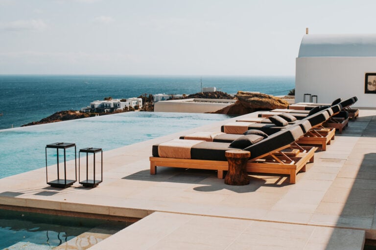 Kalesma Mykonos Greece Design Hotel Pool Sea View