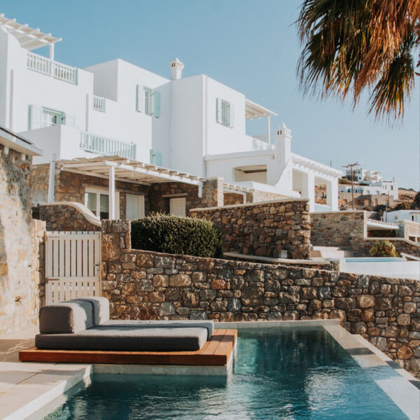 mykonos infinity pool private pool villa Bill & coo suites greece