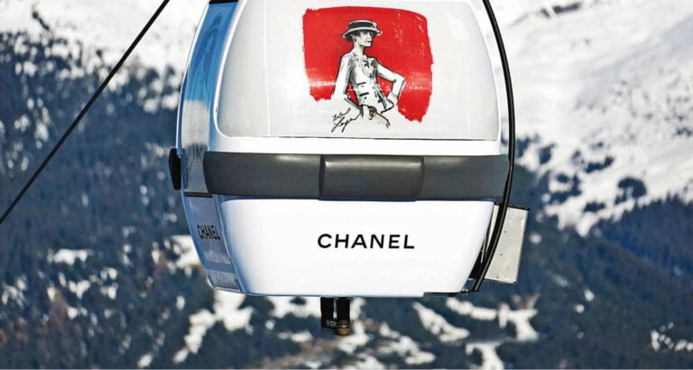 chanel ski lift courchevel cable car luxury ski resort TOP 10 LUXURY SKI RESORTS EUROPE