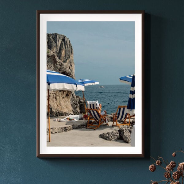 La Fontelina Beach Club Capri print fine art