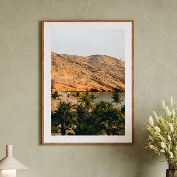 Oman Rock Beach Muscat Jumeirah Muscat Bay fine art print