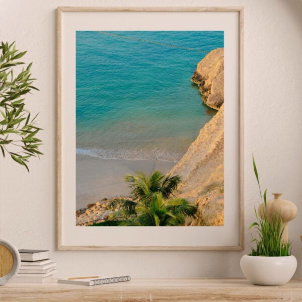 oman muscat bay beach, jumeirah muscat bay hotel beach, fine art print, poster