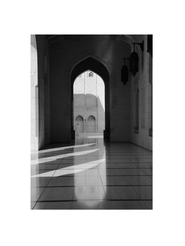 Oman grand mosque print