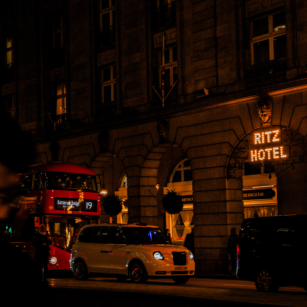 THE RITZ- LONDON PRINT