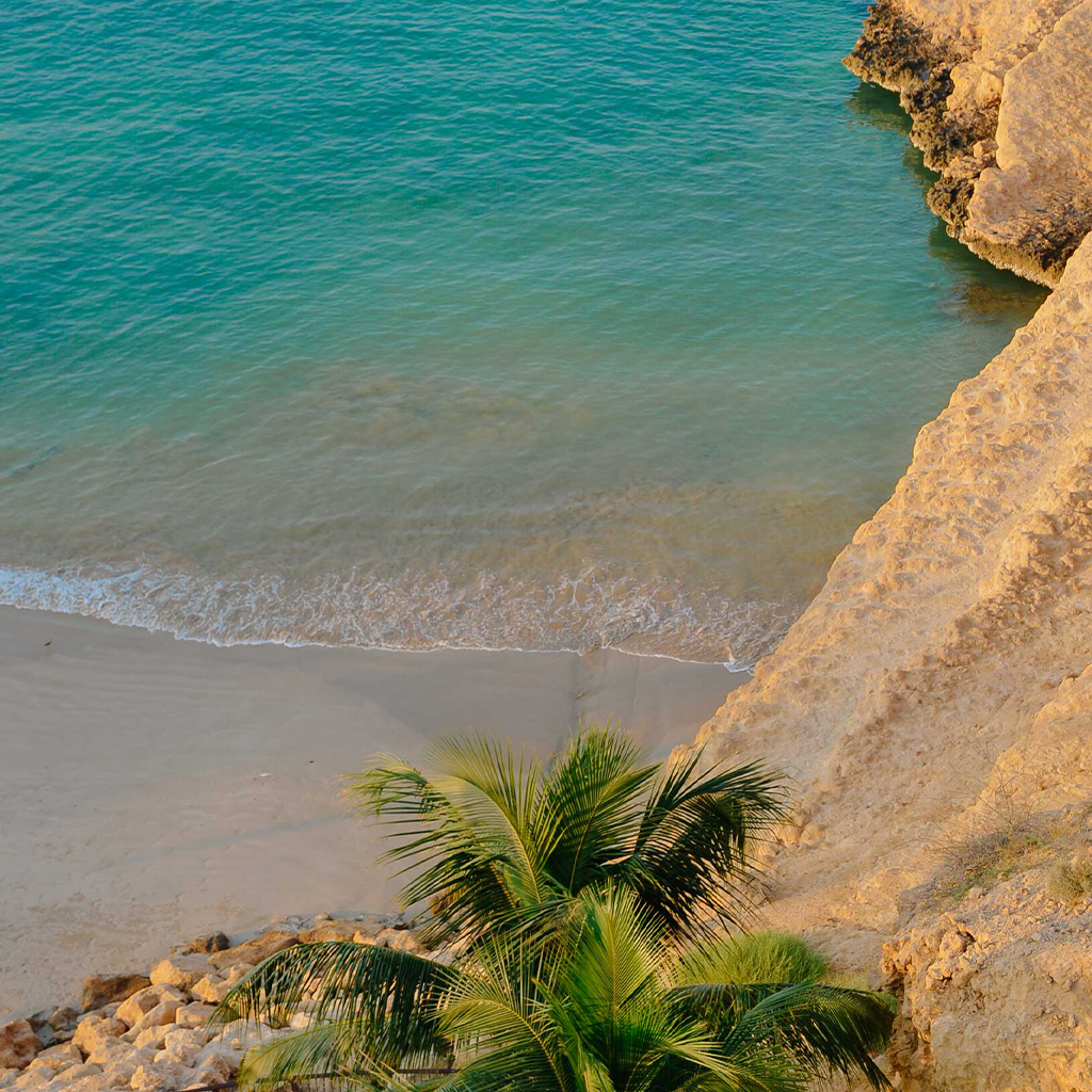 OMAN BEACH PRINT
