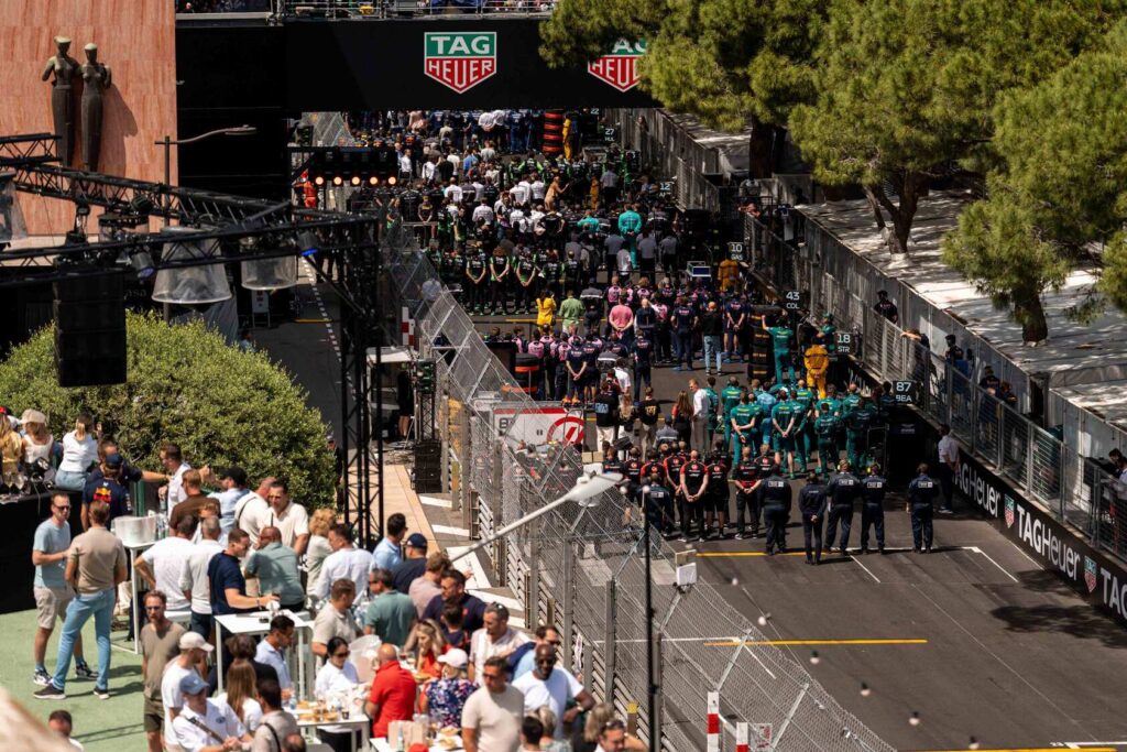monaco grand prix 2026, paddock view, VIP, start-finish