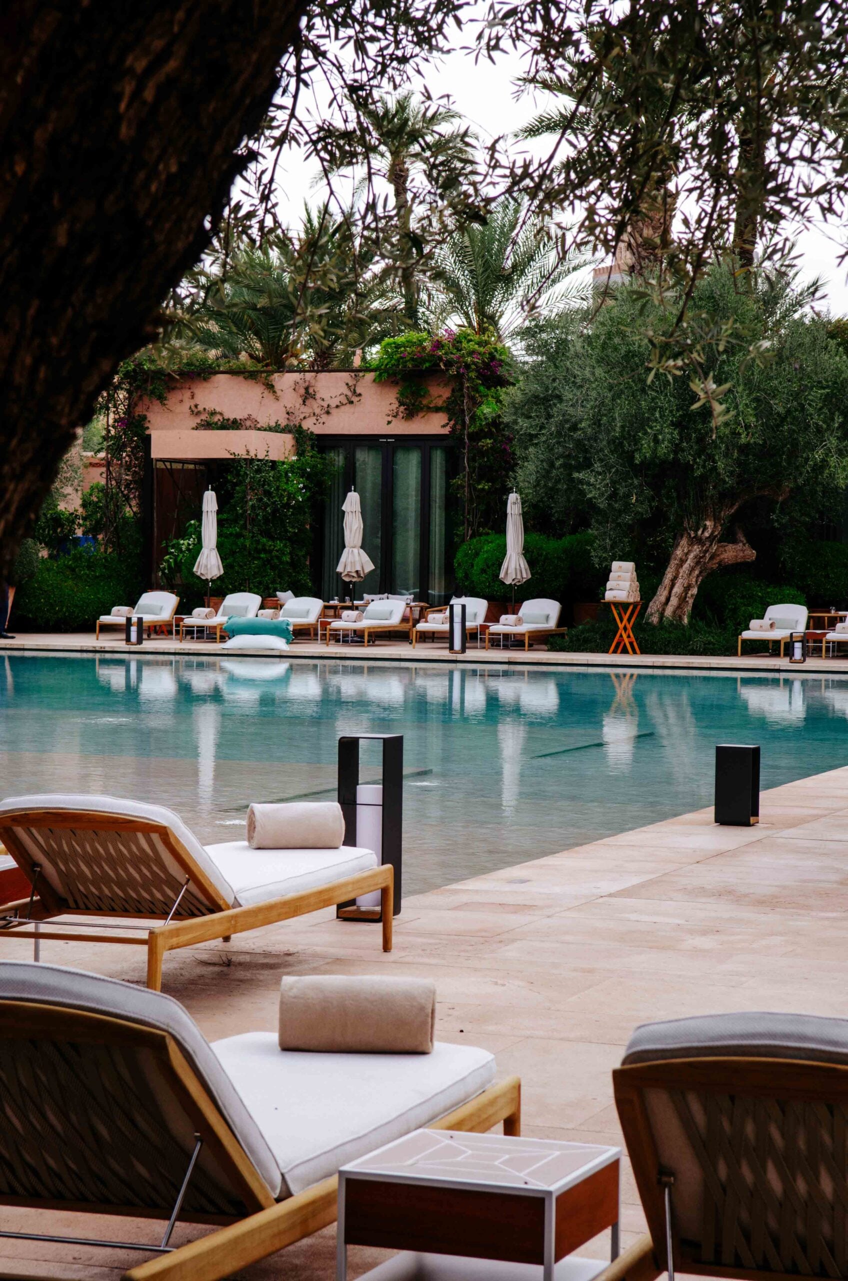 Royal Mansour Marrakech luxury hotel review, outdoor pool